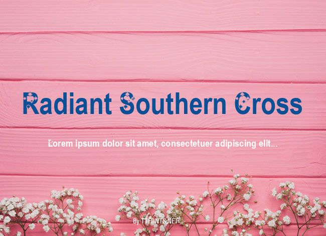 Radiant Southern Cross example